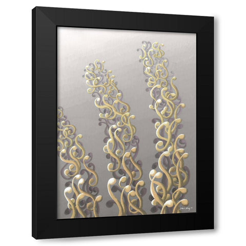 Spacious Rhapsody I Black Modern Wood Framed Art Print by Wang, John