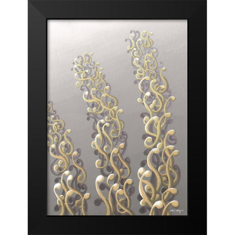 Spacious Rhapsody I Black Modern Wood Framed Art Print by Wang, John