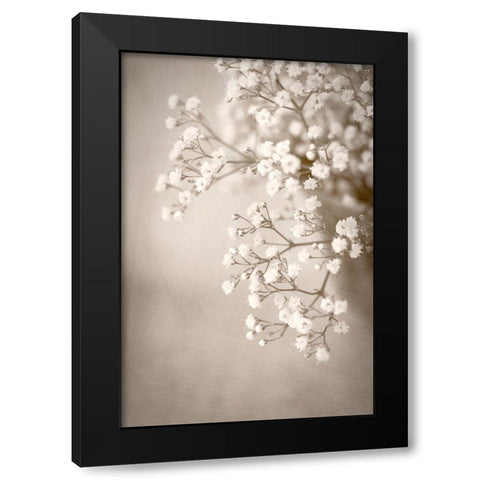 Cascade Black Modern Wood Framed Art Print by Stalus, Judy