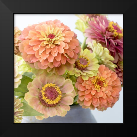 Summer Black Modern Wood Framed Art Print by Stalus, Judy