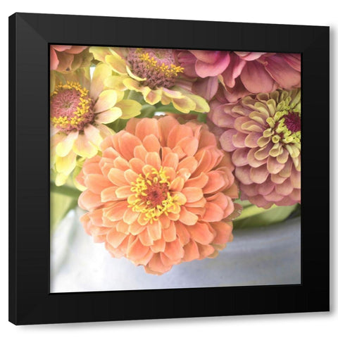 Creamsickle Black Modern Wood Framed Art Print by Stalus, Judy