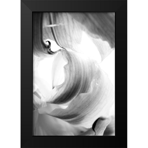Breaker Black Modern Wood Framed Art Print by Stalus, Judy