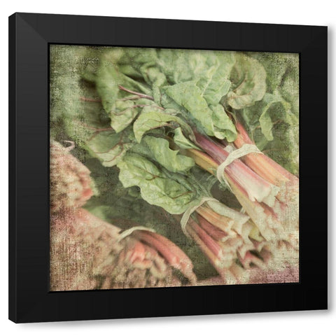 Market Black Modern Wood Framed Art Print by Stalus, Judy