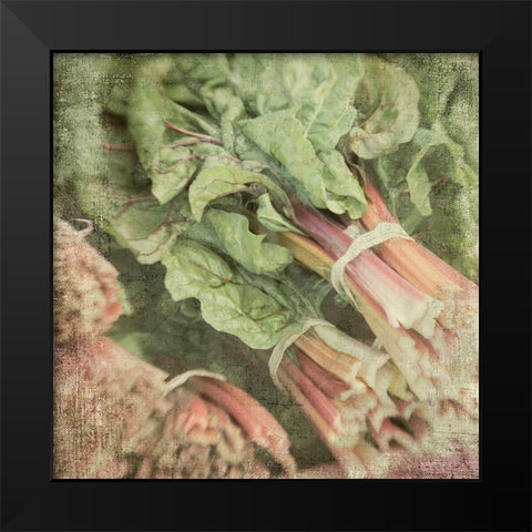 Market Black Modern Wood Framed Art Print by Stalus, Judy