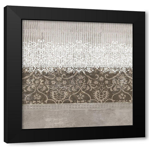 Ornate Blend I Black Modern Wood Framed Art Print by Smith, Karen