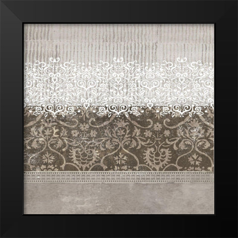 Ornate Blend I Black Modern Wood Framed Art Print by Smith, Karen