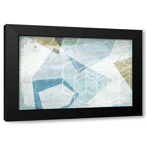 Coping Black Modern Wood Framed Art Print by Naskrent, Delores