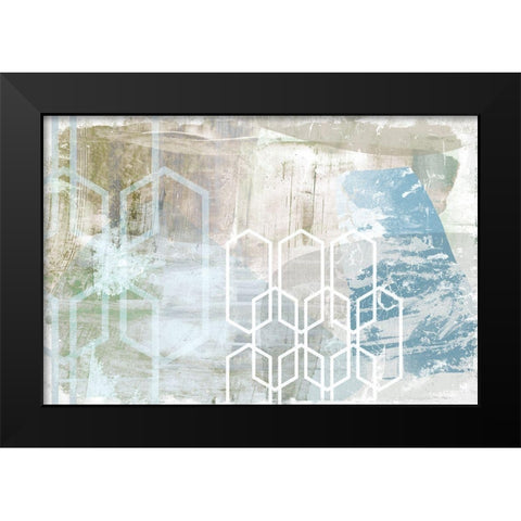 Becoming Black Modern Wood Framed Art Print by Naskrent, Delores