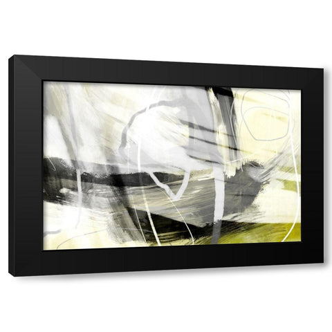 Shout it Out Black Modern Wood Framed Art Print with Double Matting by Naskrent, Delores