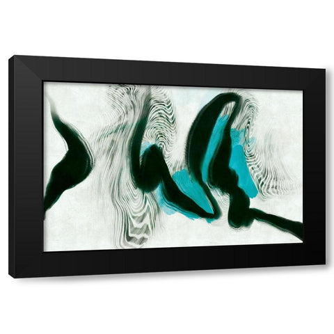 Purposeful Potency Black Modern Wood Framed Art Print with Double Matting by Naskrent, Delores