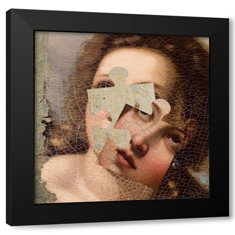 Mastermispiece Black Modern Wood Framed Art Print by Smith, Karen