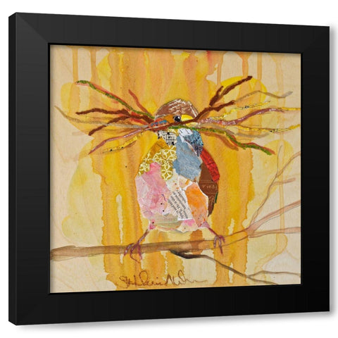 Preperations Black Modern Wood Framed Art Print by St Hilaire, Elizabeth