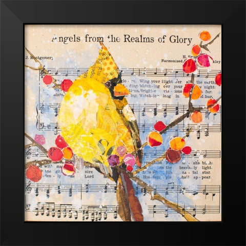 Realms of Glory Black Modern Wood Framed Art Print by St Hilaire, Elizabeth