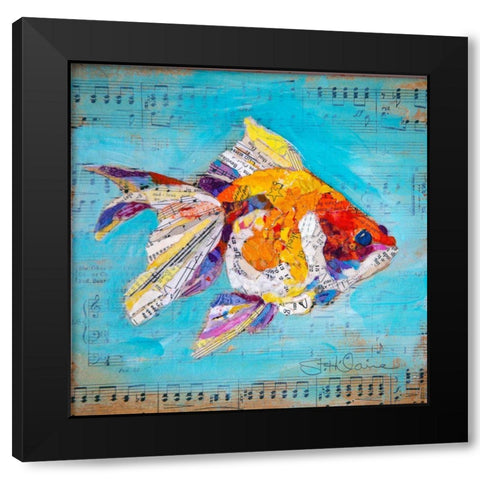Door Prize Black Modern Wood Framed Art Print with Double Matting by St Hilaire, Elizabeth