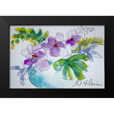 My Sweetheart Black Modern Wood Framed Art Print by St Hilaire, Elizabeth