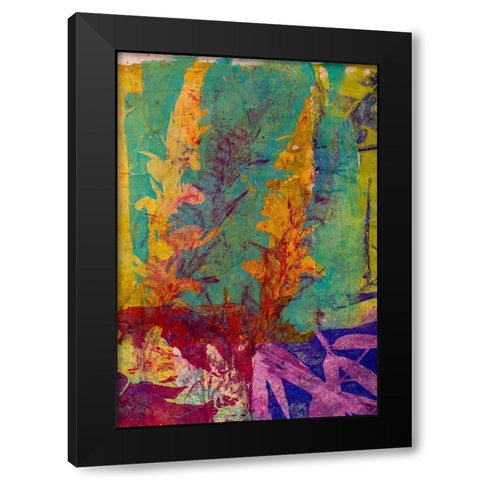 Wander Black Modern Wood Framed Art Print with Double Matting by St Hilaire, Elizabeth