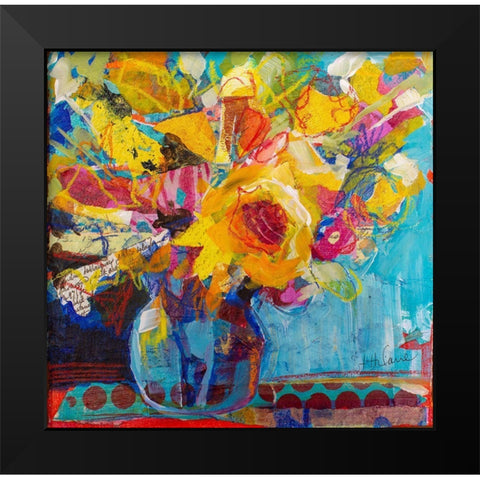 Only In Dreams II Black Modern Wood Framed Art Print by St Hilaire, Elizabeth