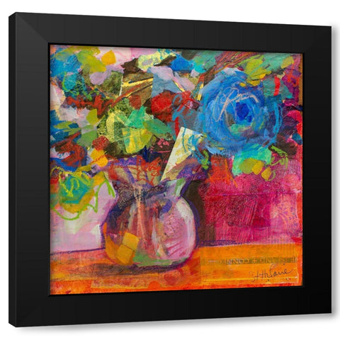 Only in Dreams V Black Modern Wood Framed Art Print by St Hilaire, Elizabeth