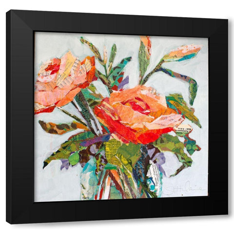 Hacienda Dream Black Modern Wood Framed Art Print with Double Matting by St Hilaire, Elizabeth