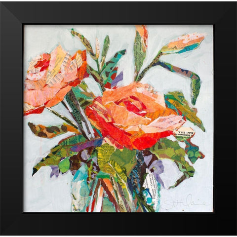 Hacienda Dream Black Modern Wood Framed Art Print by St Hilaire, Elizabeth