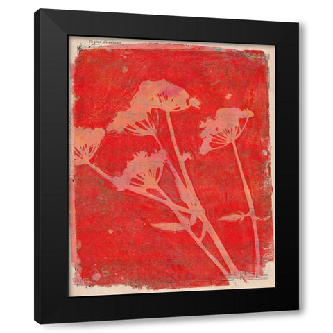 A Queen Anne II Black Modern Wood Framed Art Print by St Hilaire, Elizabeth