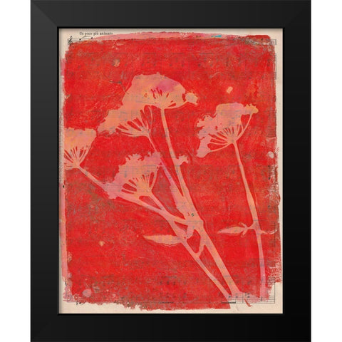 A Queen Anne II Black Modern Wood Framed Art Print by St Hilaire, Elizabeth