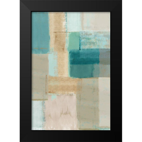 Summer Daze I Black Modern Wood Framed Art Print by Kouta, Flora