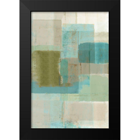 Summer Daze III Black Modern Wood Framed Art Print by Kouta, Flora