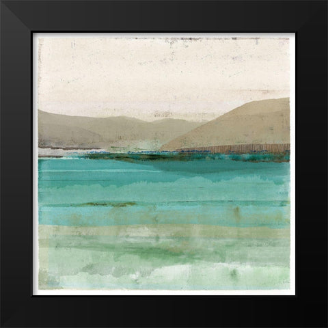 Mojito Waters II Black Modern Wood Framed Art Print by Kouta, Flora