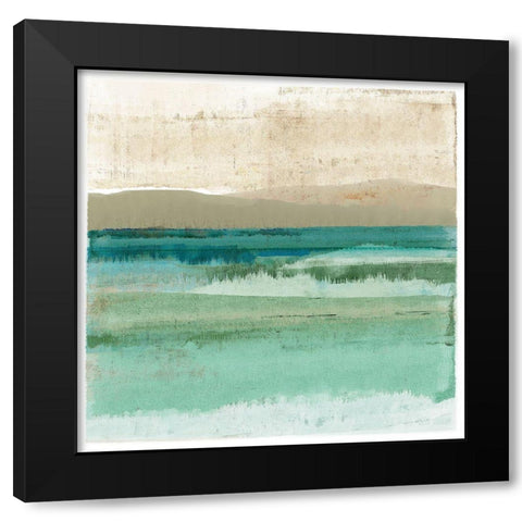 Mojito Waters III Black Modern Wood Framed Art Print with Double Matting by Kouta, Flora
