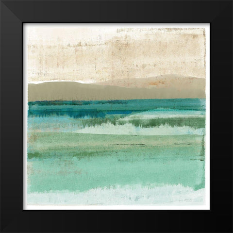 Mojito Waters III Black Modern Wood Framed Art Print by Kouta, Flora