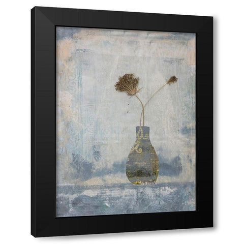 Summer is Over Black Modern Wood Framed Art Print with Double Matting by Haase, Andrea