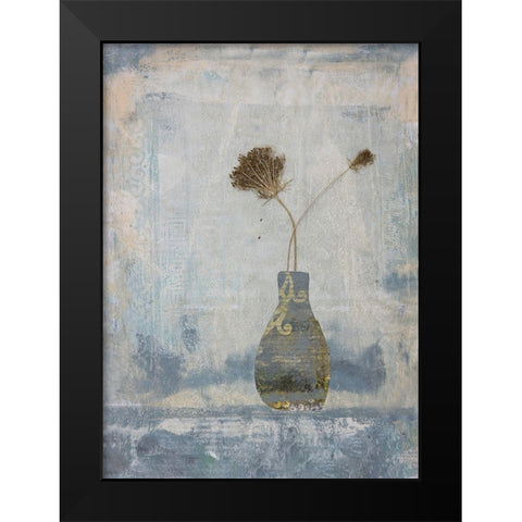 Summer is Over Black Modern Wood Framed Art Print by Haase, Andrea