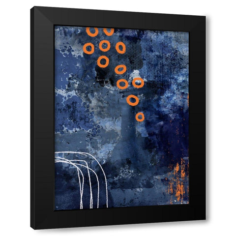 Nightscape Dream Black Modern Wood Framed Art Print by Haase, Andrea