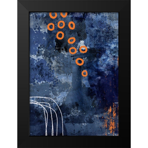 Nightscape Dream Black Modern Wood Framed Art Print by Haase, Andrea