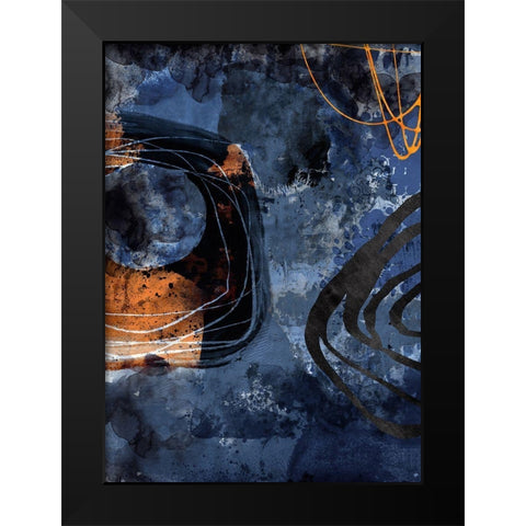 Nightscape Adventure Black Modern Wood Framed Art Print by Haase, Andrea