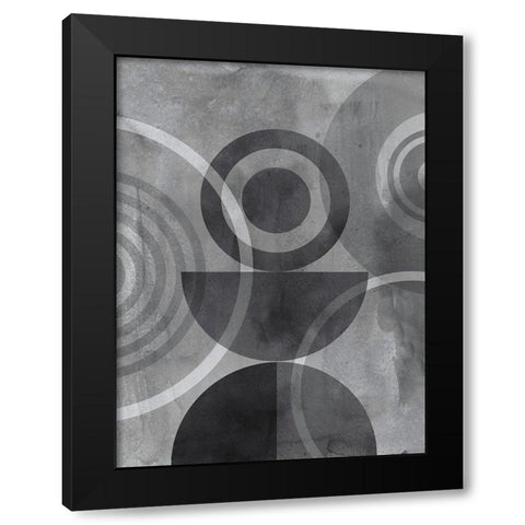 Circulation I Black Modern Wood Framed Art Print by Haase, Andrea