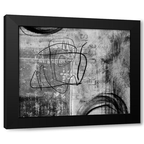 Dark Tinted Mood Impression Black Modern Wood Framed Art Print by Haase, Andrea