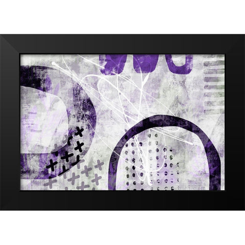 Secret Escape II Black Modern Wood Framed Art Print by Haase, Andrea