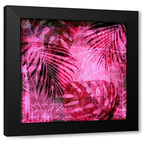 Hot Summer Jungle I Black Modern Wood Framed Art Print by Haase, Andrea
