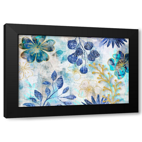 Fantasy Garden I Black Modern Wood Framed Art Print by Haase, Andrea