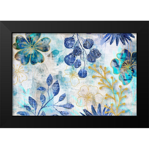 Fantasy Garden I Black Modern Wood Framed Art Print by Haase, Andrea