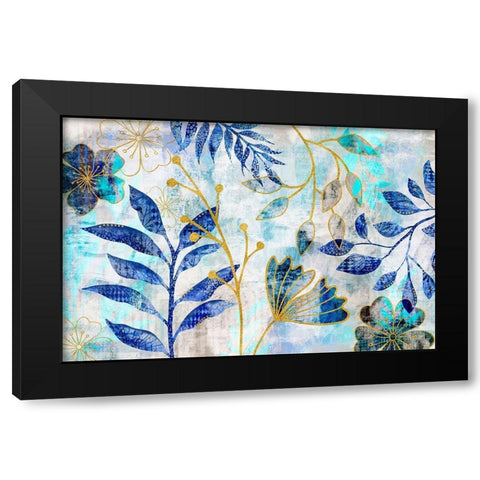 Fantasy Park I Black Modern Wood Framed Art Print with Double Matting by Haase, Andrea