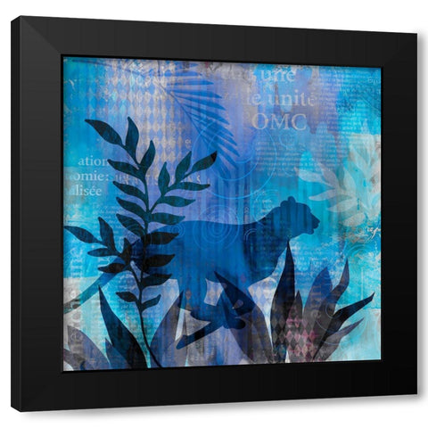 Cheetah of Africa II Black Modern Wood Framed Art Print by Haase, Andrea