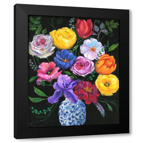 Fresh Pics II Black Modern Wood Framed Art Print by Joy, Julie