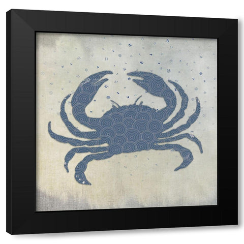 Seafarer II Black Modern Wood Framed Art Print by Smith, Karen