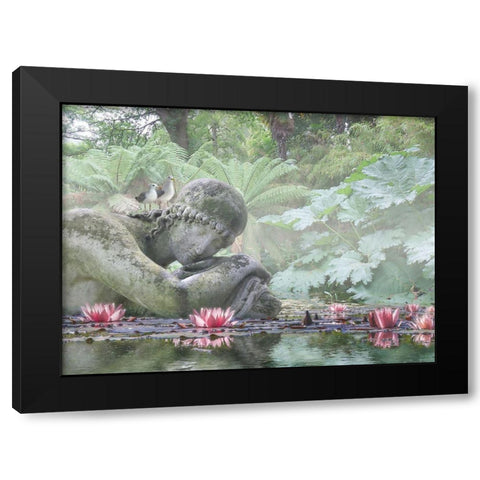 Monument Garden I Black Modern Wood Framed Art Print by Hunziker, Steve