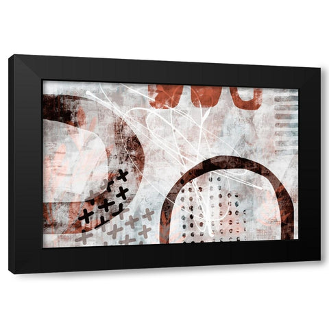 Secret Escape Black Modern Wood Framed Art Print with Double Matting by Haase, Andrea
