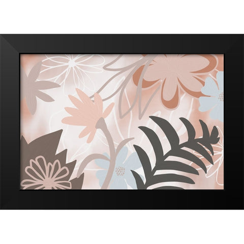 Flower Show II Black Modern Wood Framed Art Print by Haase, Andrea