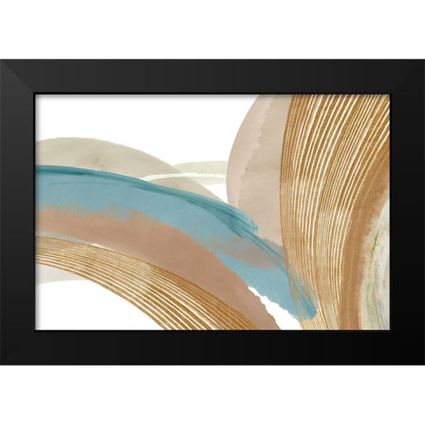 Force of Nature I Black Modern Wood Framed Art Print by Kouta, Flora